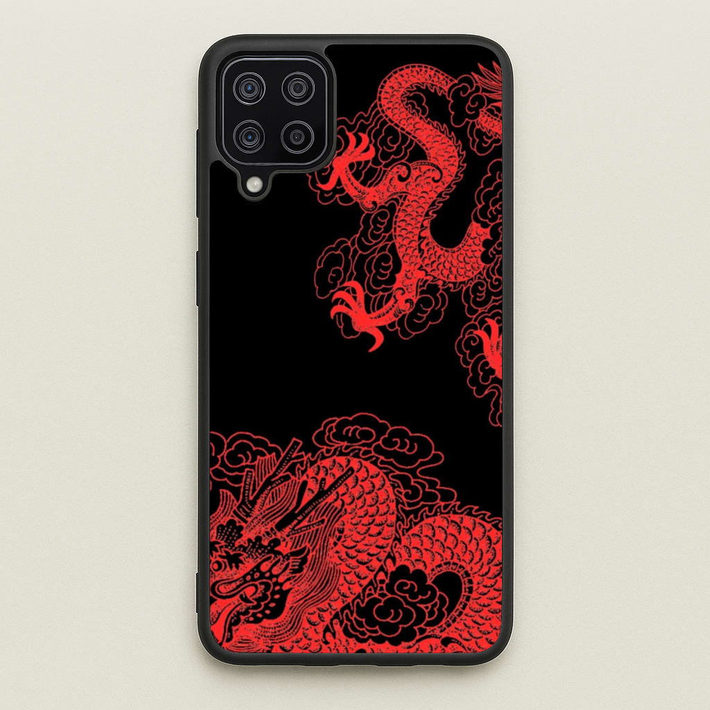 Red Dragon - Dragon Phone Case for Galaxy A12