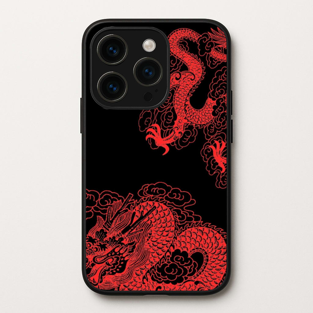 Red Dragon - Dragon Phone Case for iPhone 15 Pro Max