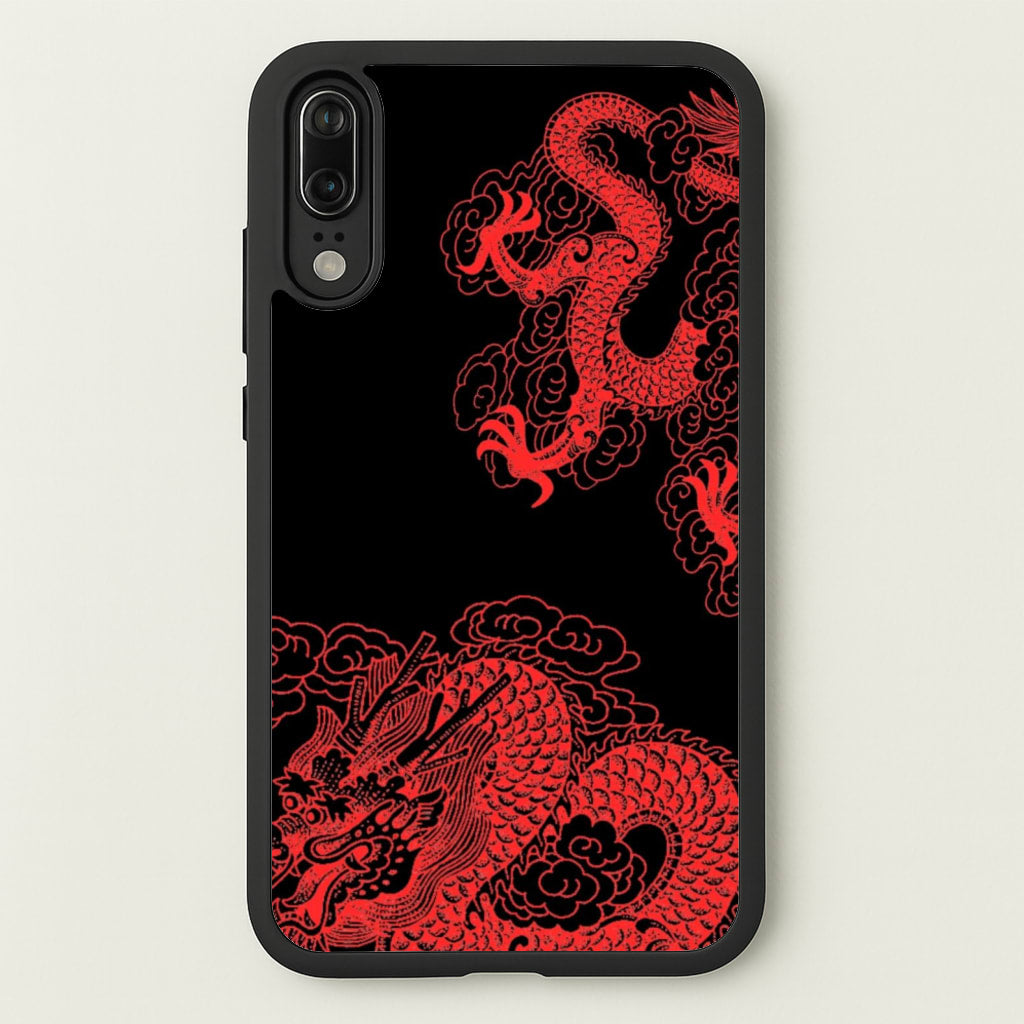 Red Dragon - Dragon Phone Case for Huawei P20