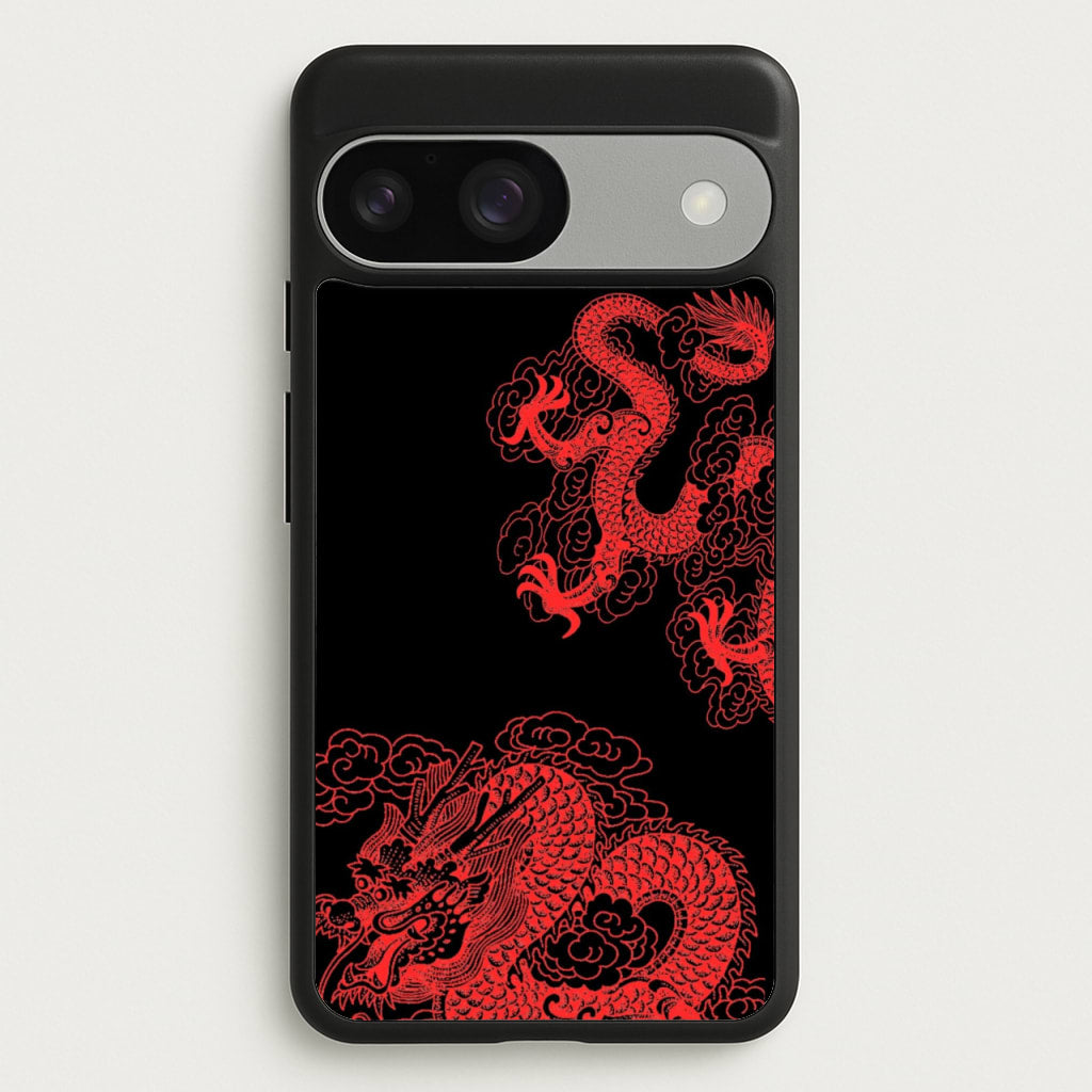 Red Dragon - Dragon Phone Case for Google Pixel 9 / 9 Pro