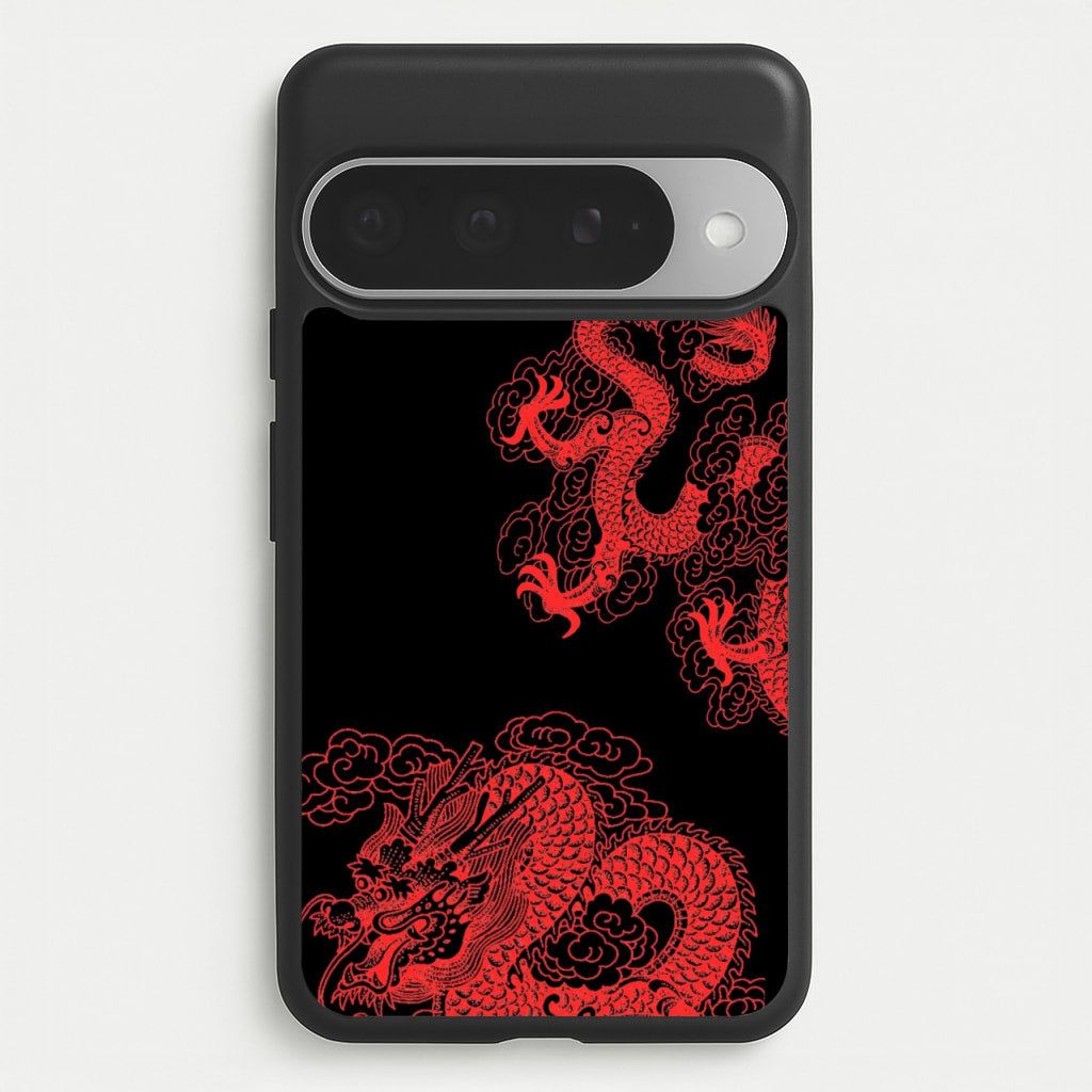 Red Dragon Phone Case for Google Pixel 10 Pro XL