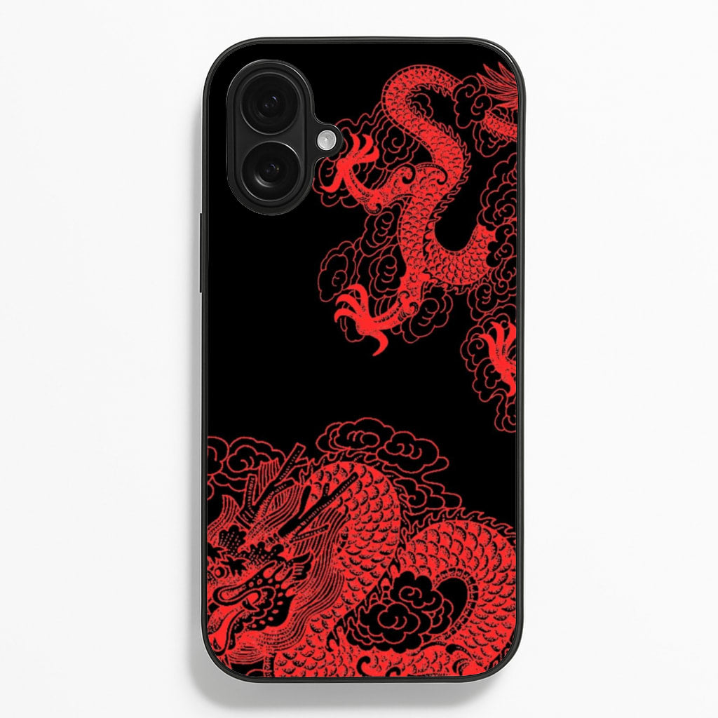 Red Dragon - Dragon Phone Case for iPhone 16 Plus