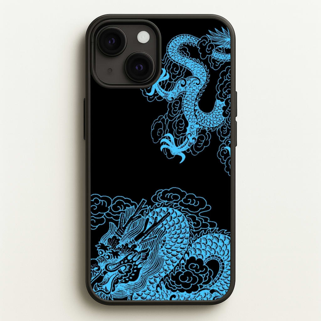 Blue Dragon - Dragon Phone Case for iPhone 13 Mini