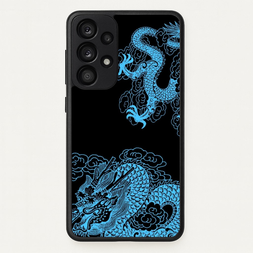 Blue Dragon - Dragon Phone Case for Galaxy A53