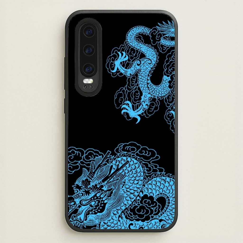 Blue Dragon - Dragon Phone Case for Huawei P30