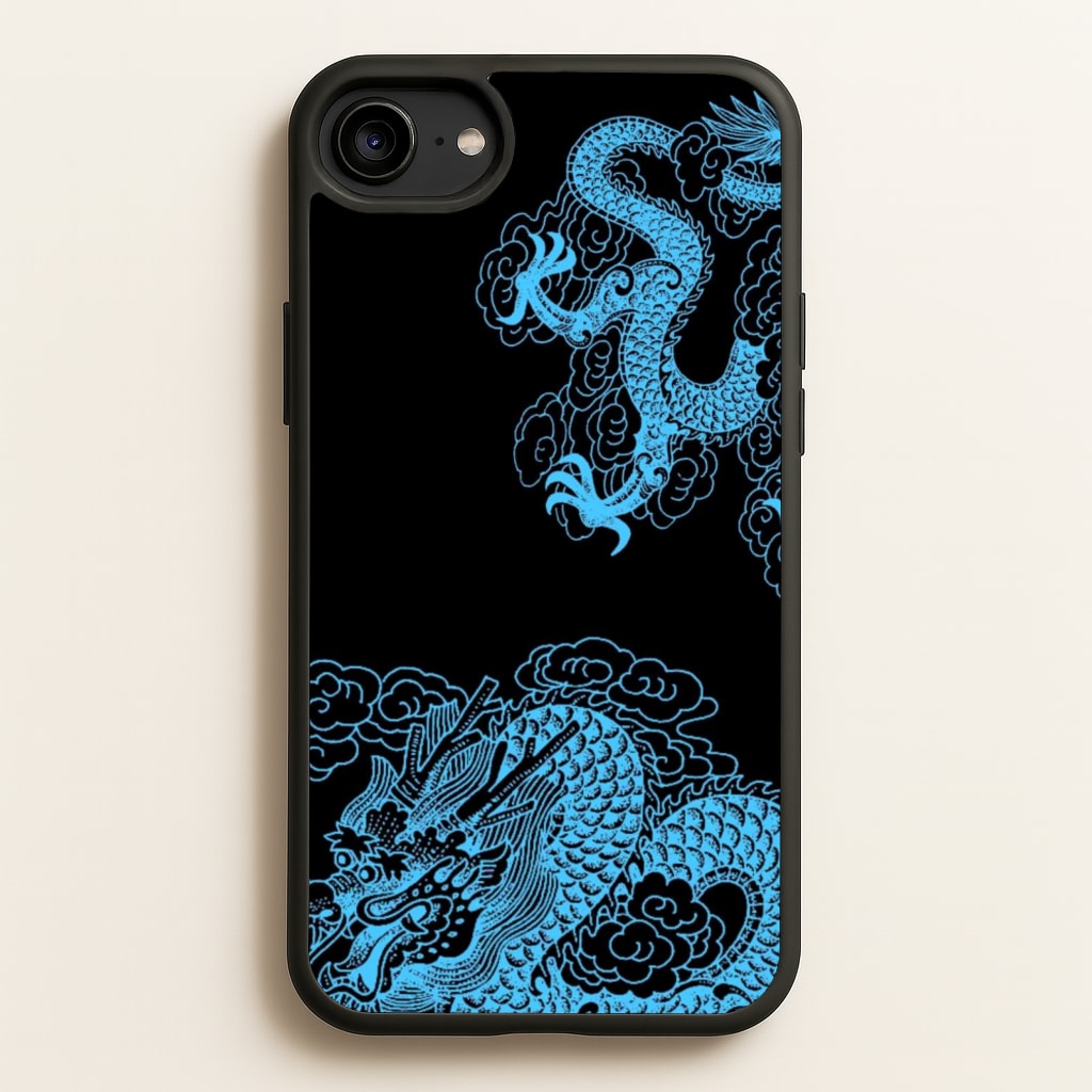Blue Dragon - Dragon Phone Case for iPhone 6 / 7 / 8 / SE