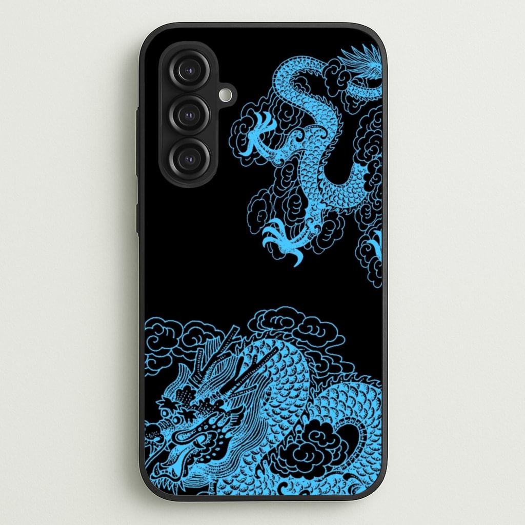Blue Dragon - Dragon Phone Case for Galaxy S23FE
