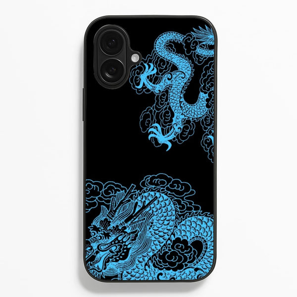 Blue Dragon - Dragon Phone Case for iPhone 16 Plus