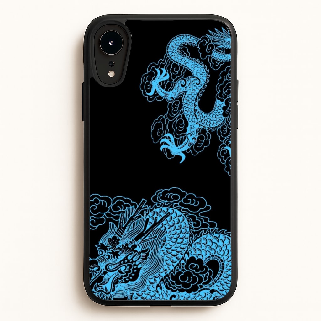 Blue Dragon - Dragon Phone Case for iPhone XR