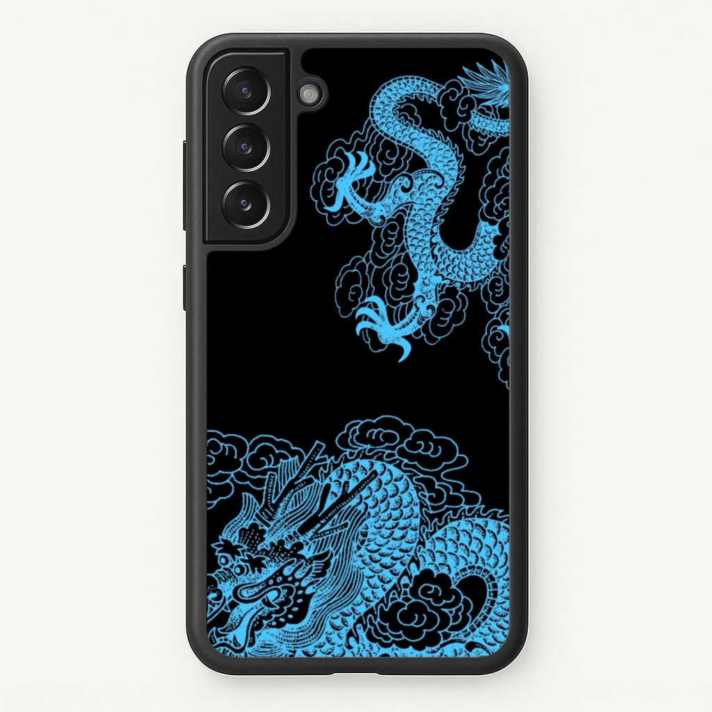 Blue Dragon - Dragon Phone Case for Galaxy S22 Plus