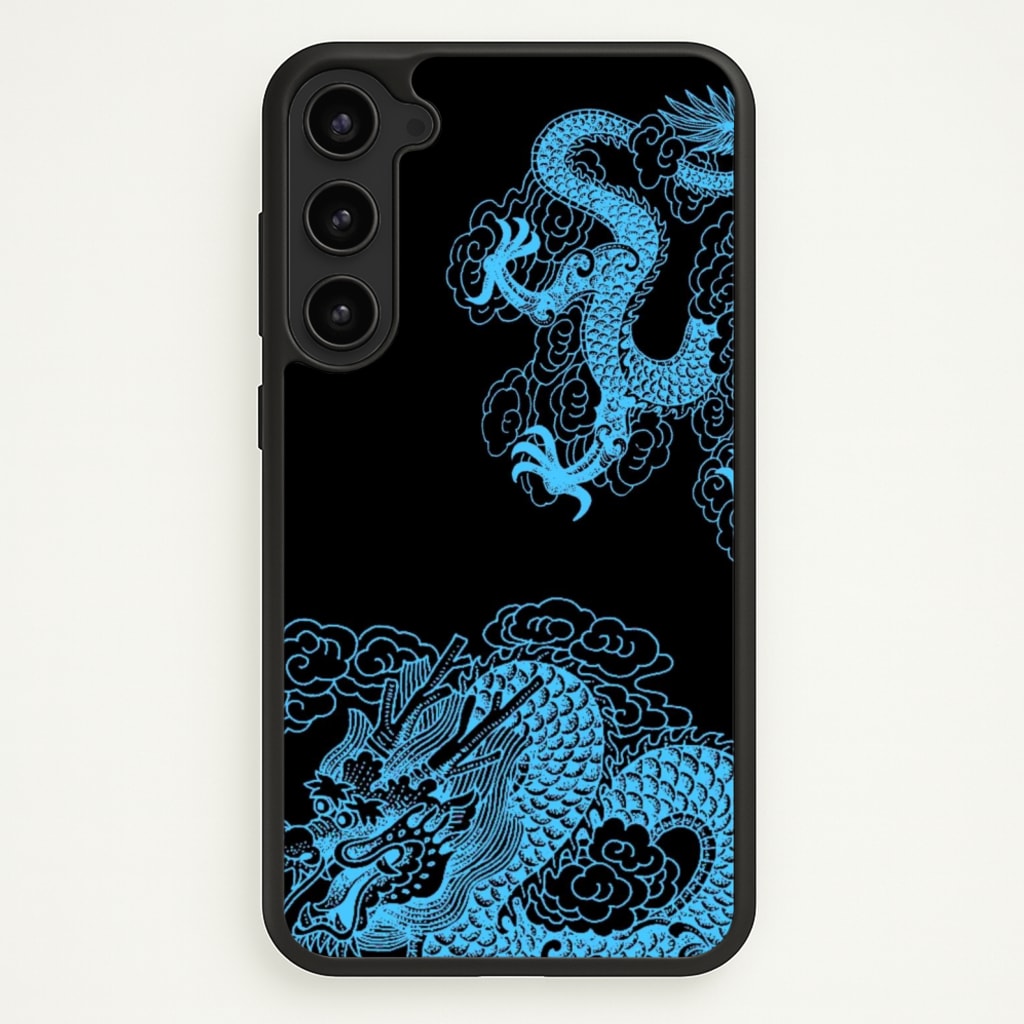 Blue Dragon - Dragon Phone Case for Galaxy S23 Plus