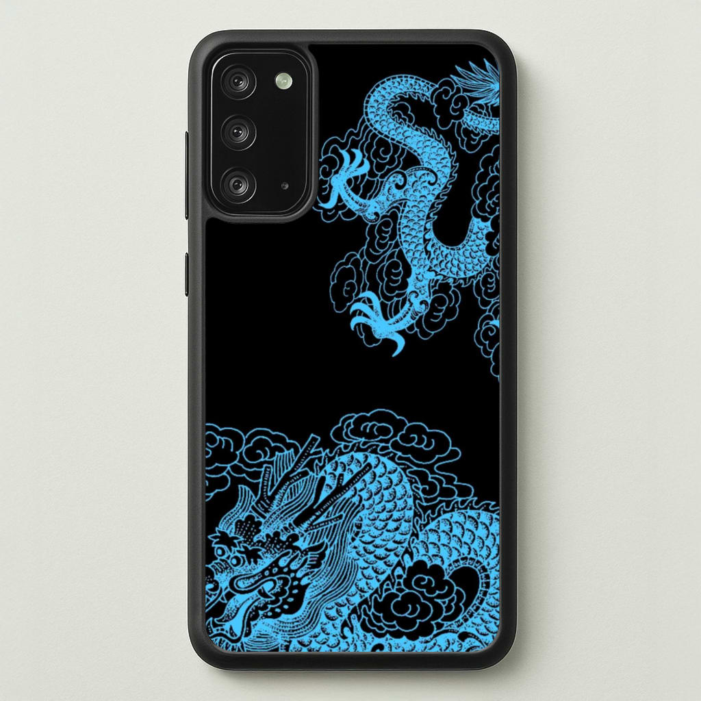Blue Dragon - Dragon Phone Case for Galaxy Note 20