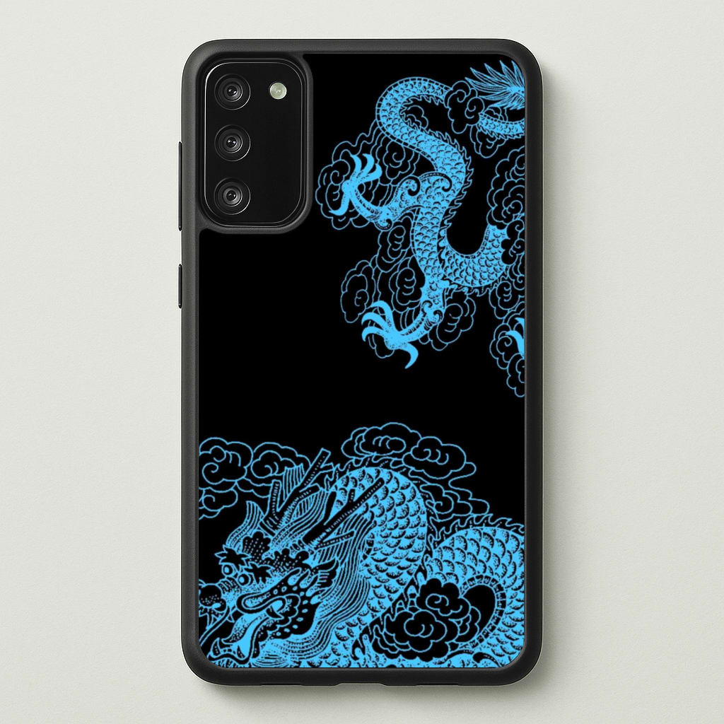 Blue Dragon - Dragon Phone Case for Galaxy A41