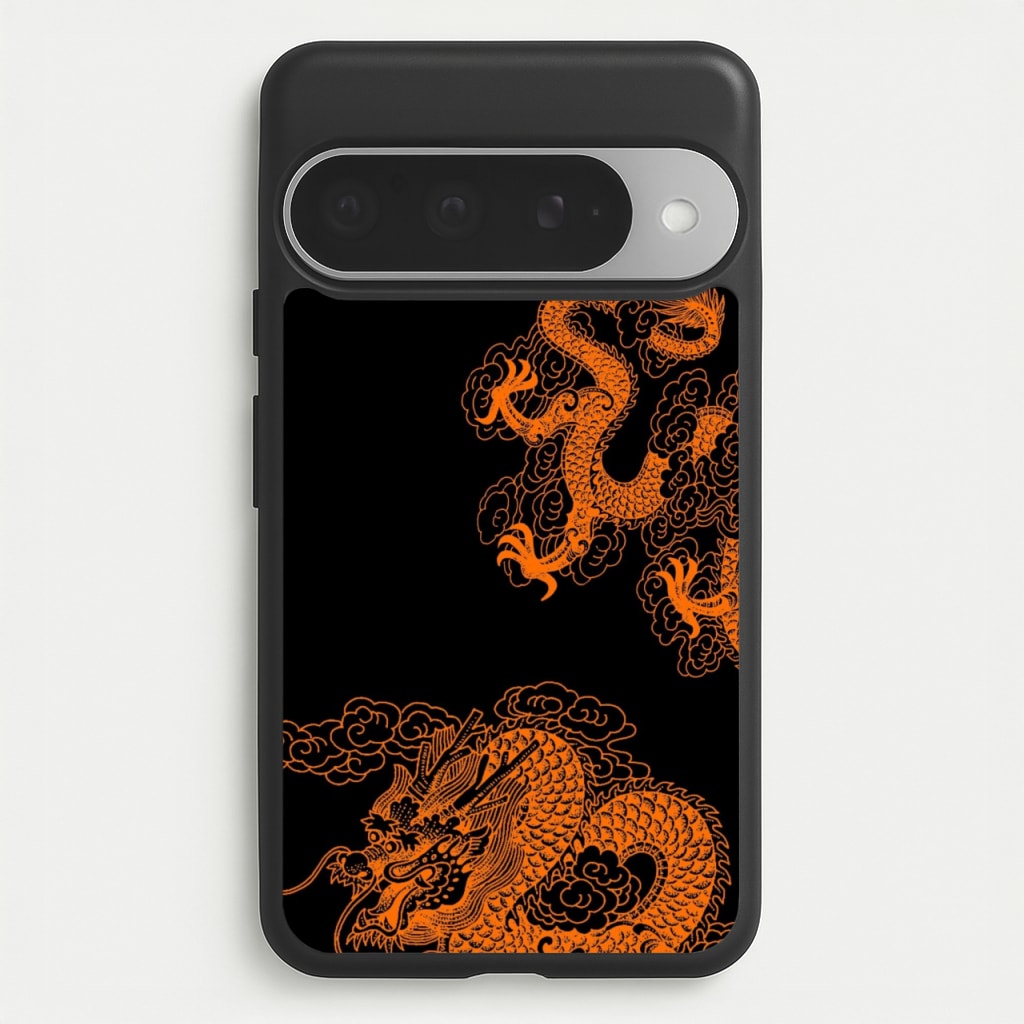 Orange Dragon Phone Case for Google Pixel 10 Pro XL