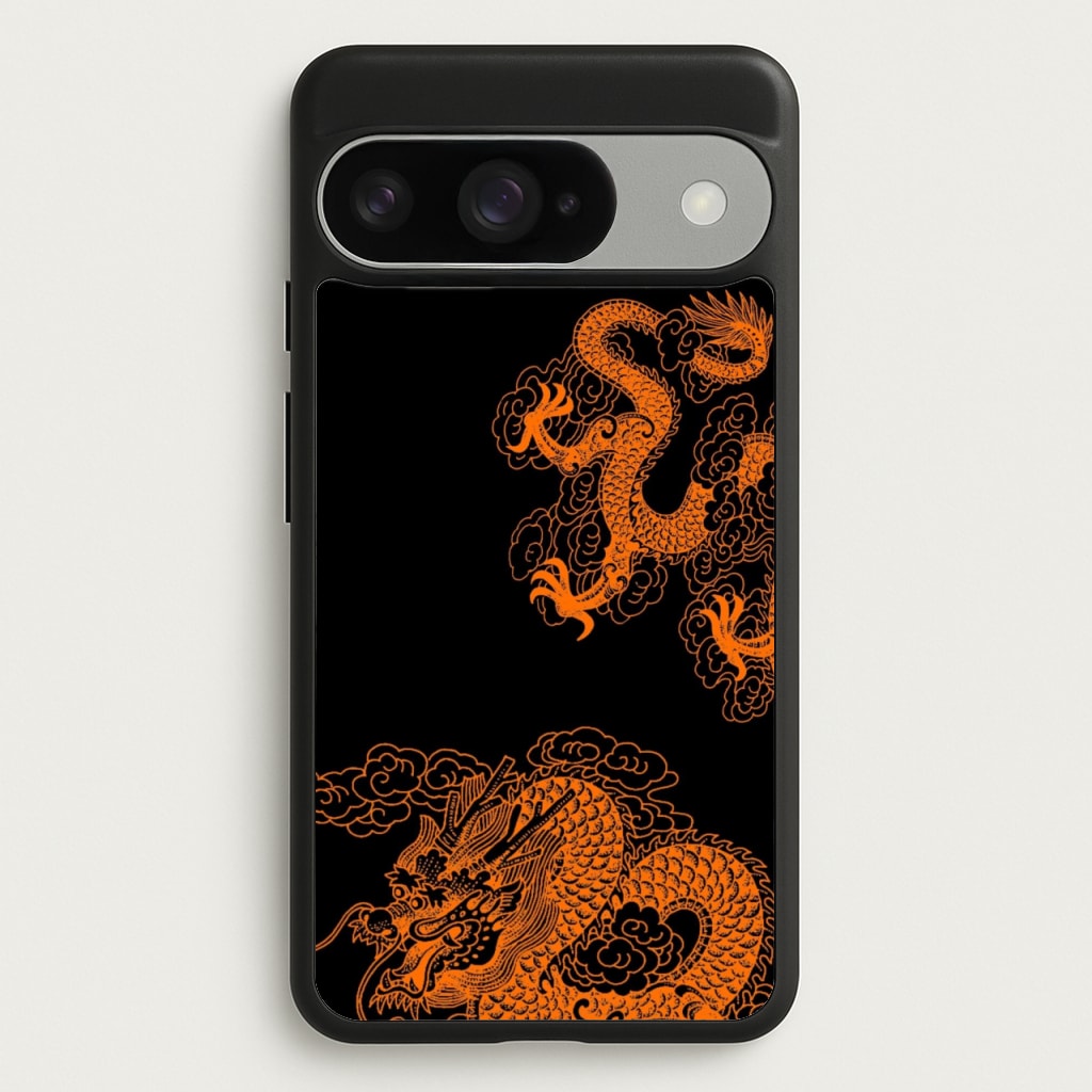 Orange Dragon Phone Case for Google Pixel 10 / 10 Pro