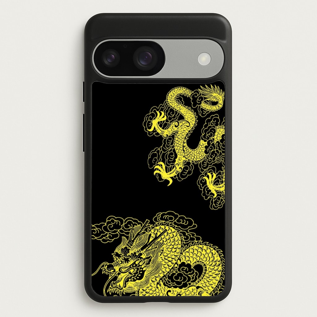 Yellow Dragon - Dragon Phone Case for Google Pixel 9 / 9 Pro