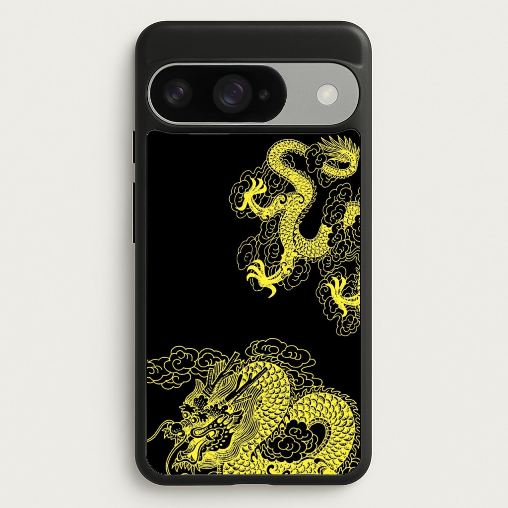 Yellow Dragon Phone Case for Google Pixel 10 / 10 Pro