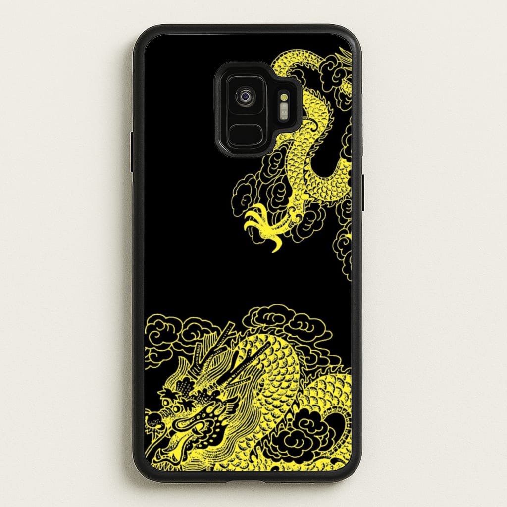 Yellow Dragon - Dragon Phone Case for Galaxy S9