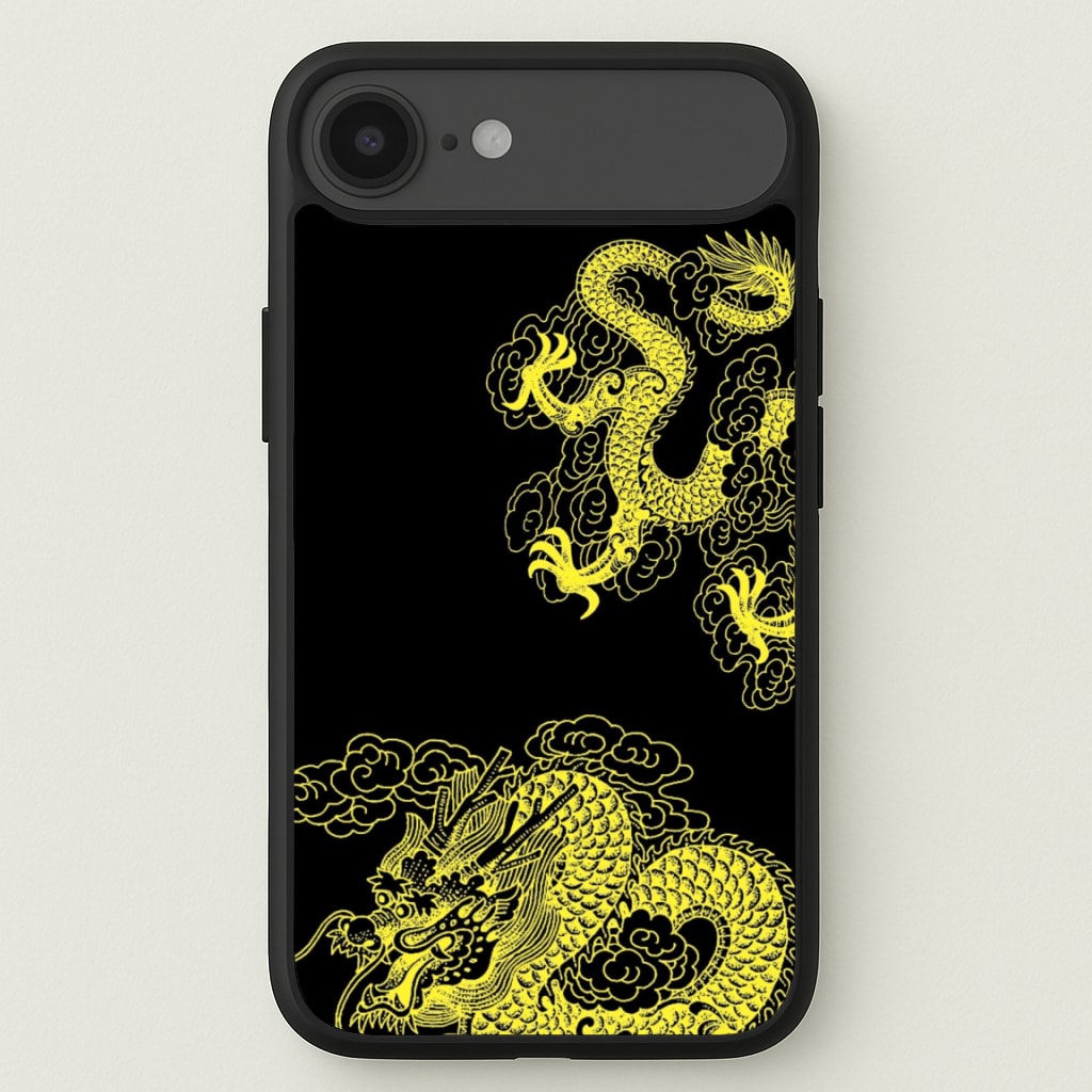 Yellow Dragon Phone Case for iPhone 17 Air