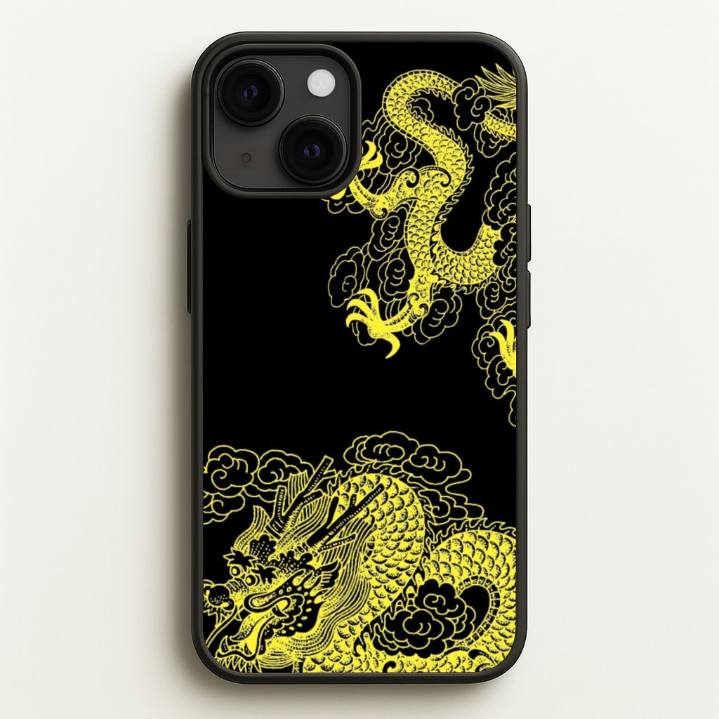 Yellow Dragon - Dragon Phone Case for iPhone 13