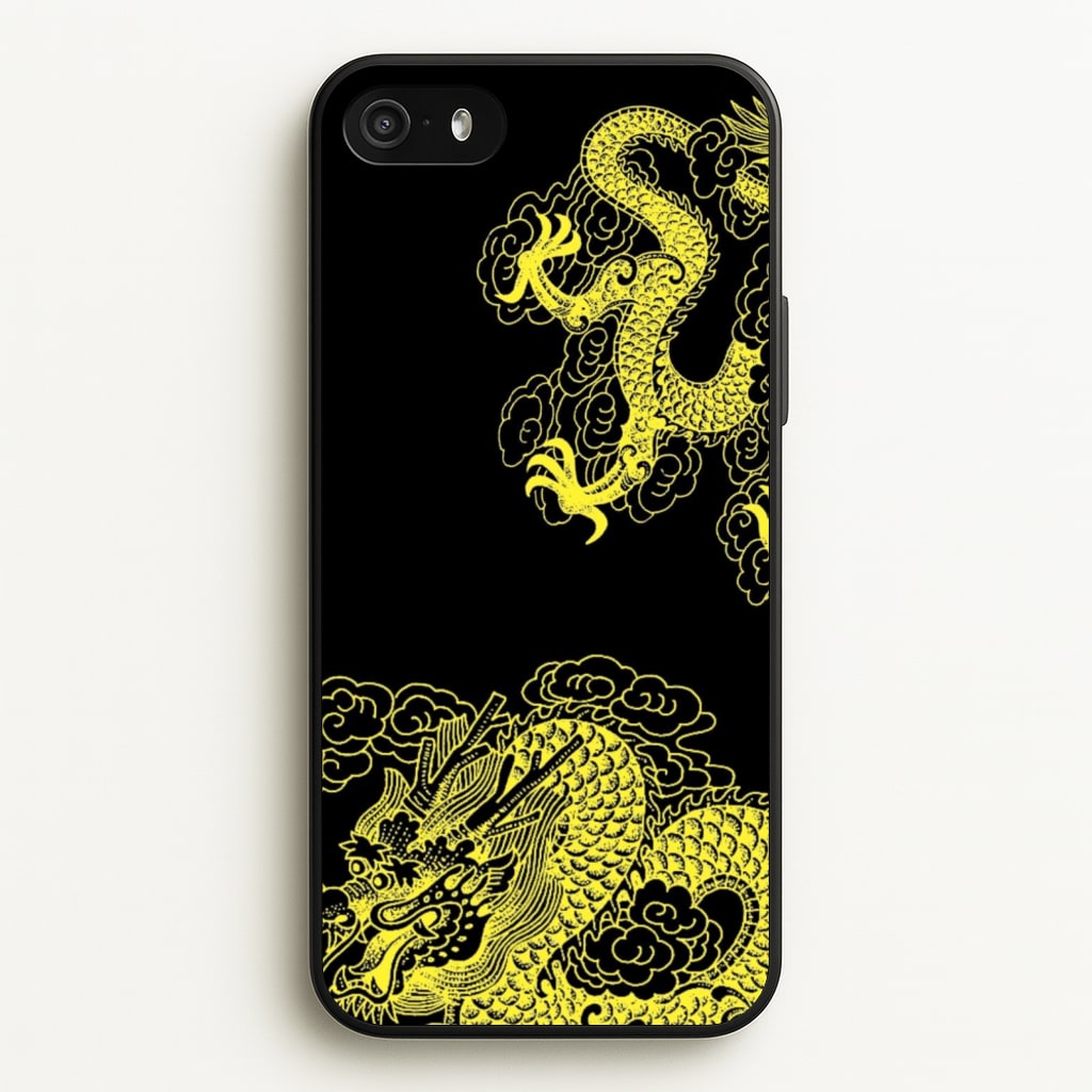 Yellow Dragon - Dragon Phone Case for iPhone 5 / 5s / SE 2016