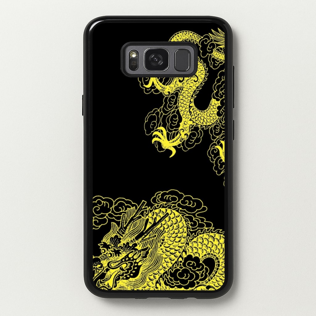Yellow Dragon - Dragon Phone Case for Galaxy S8