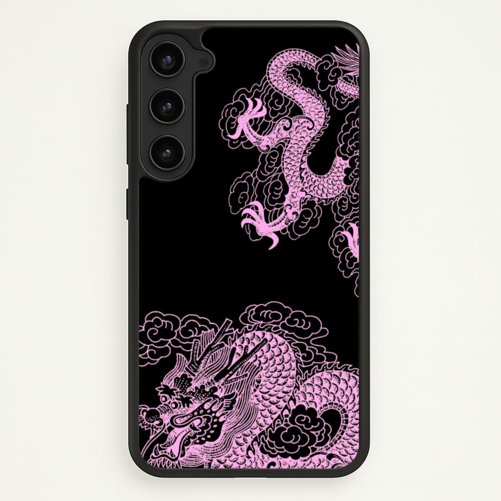 Purple Dragon - Dragon Phone Case for Galaxy S23 Plus