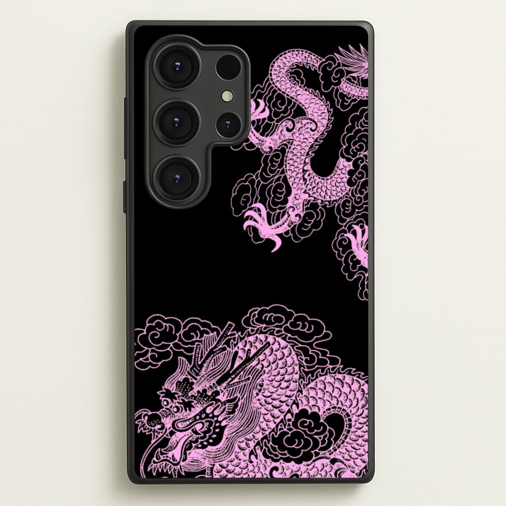 Purple Dragon - Dragon Phone Case for Galaxy S25 Ultra