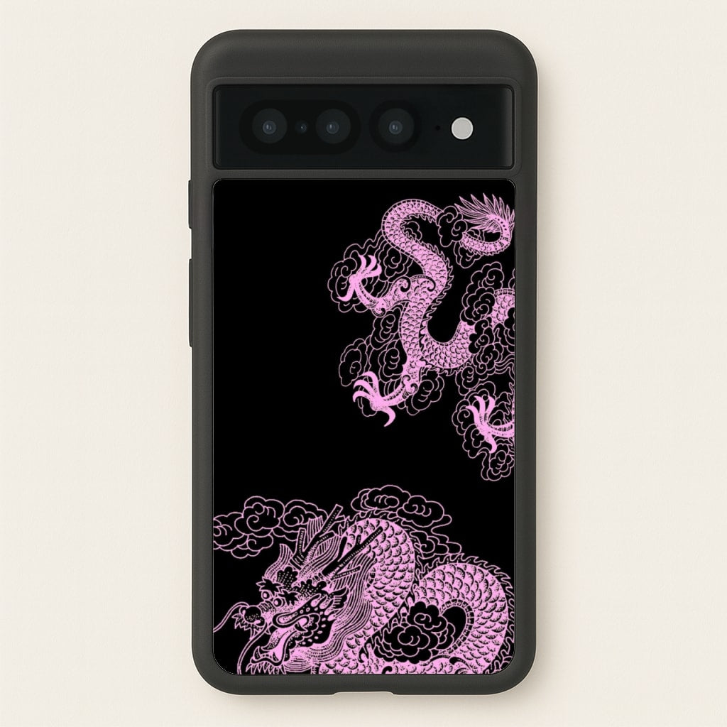 Purple Dragon - Dragon Phone Case for Google Pixel 7 Pro