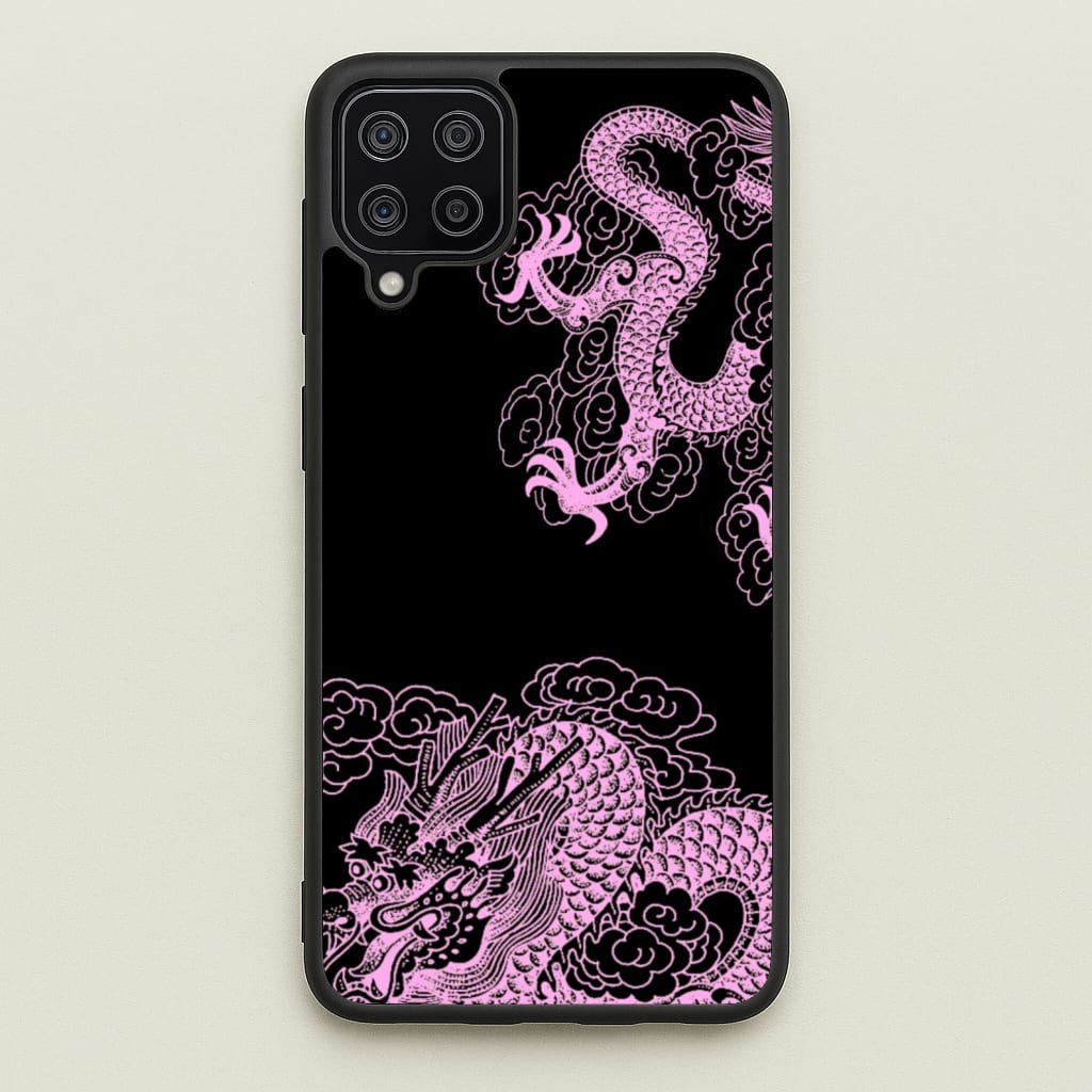 Purple Dragon - Dragon Phone Case for Galaxy A12
