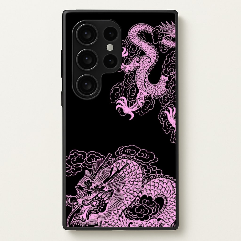 Purple Dragon - Dragon Phone Case for Galaxy S24 Ultra