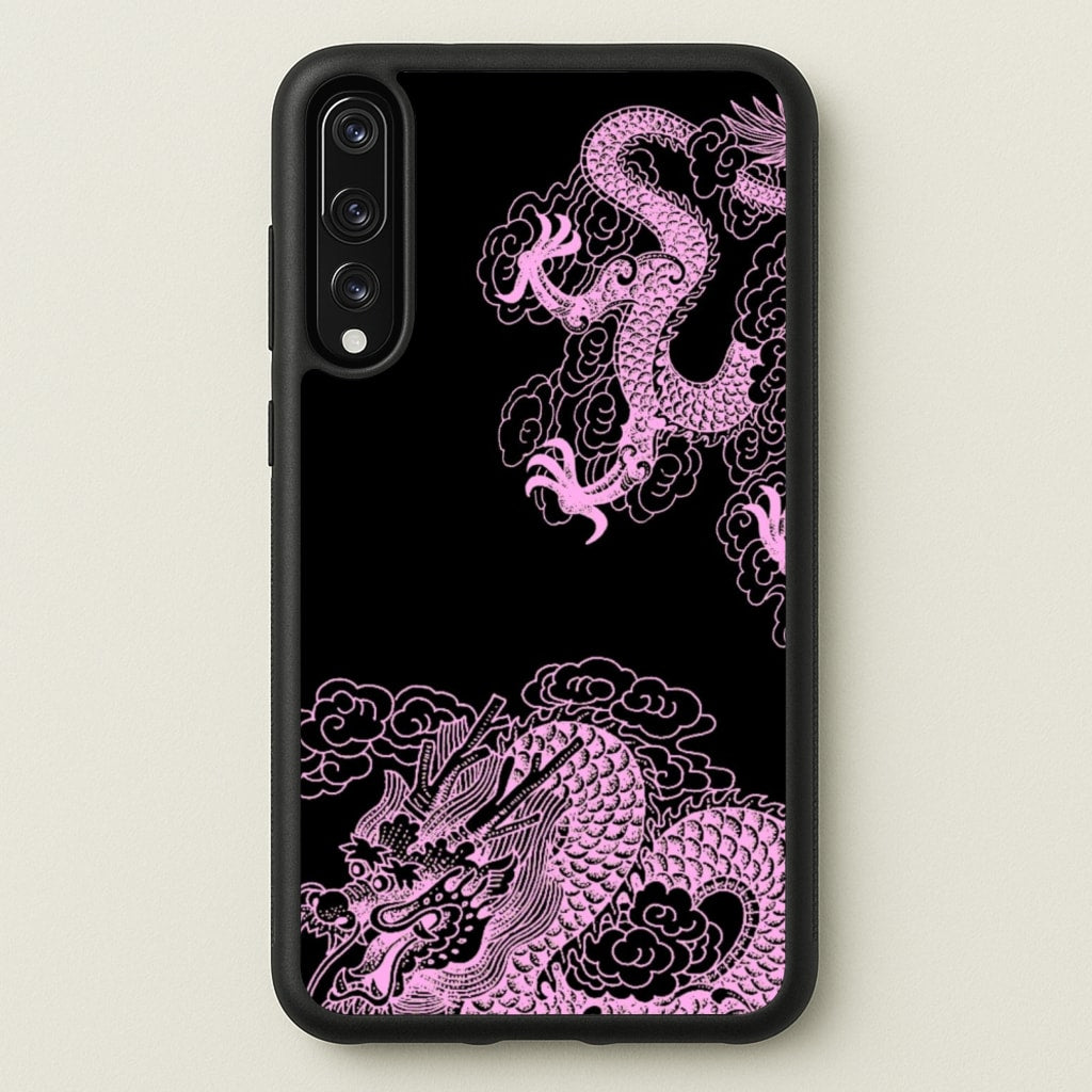 Purple Dragon - Dragon Phone Case for Huawei P20 Pro
