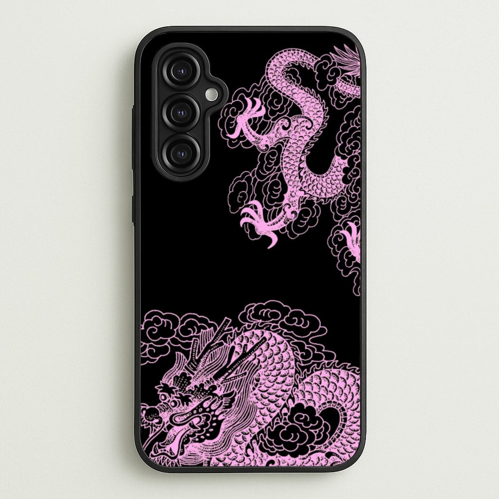 Purple Dragon - Dragon Phone Case for Galaxy A14