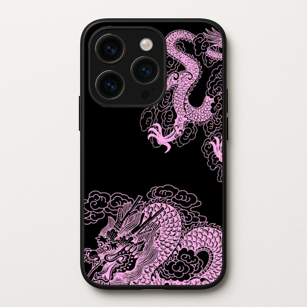 Purple Dragon - Dragon Phone Case for iPhone 14 Pro Max