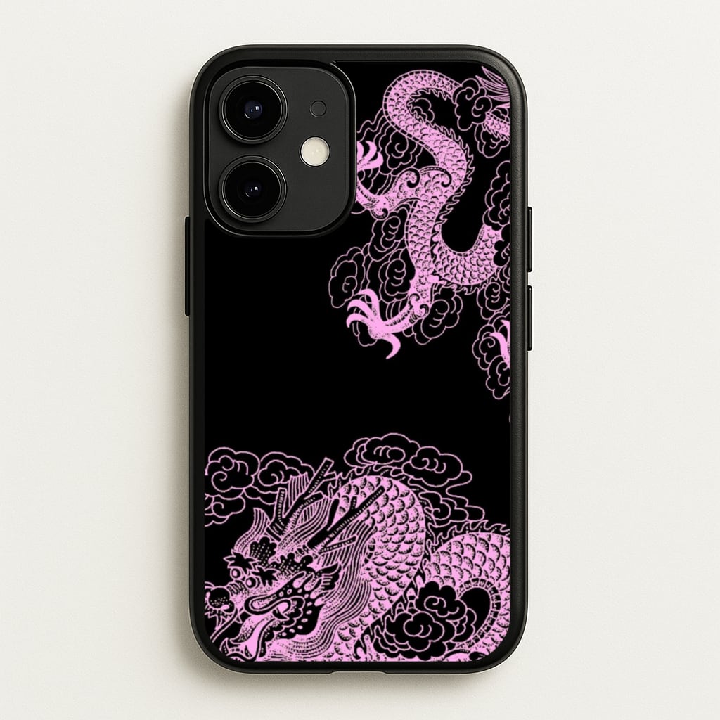 Purple Dragon - Dragon Phone Case for iPhone 12 / 12 Pro