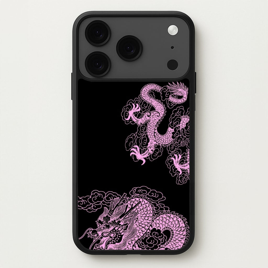 Purple Dragon Phone Case for iPhone 17 Pro