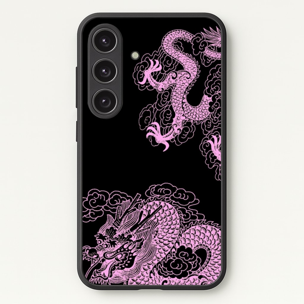 Purple Dragon - Dragon Phone Case for Galaxy S24FE