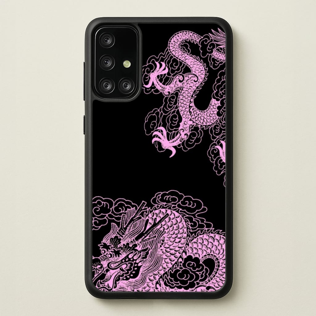 Purple Dragon - Dragon Phone Case for Galaxy A71