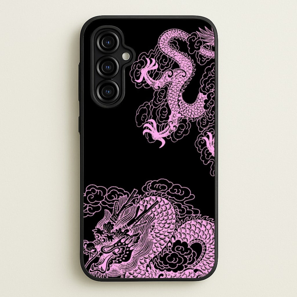 Purple Dragon - Dragon Phone Case for Galaxy A54