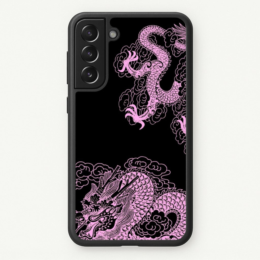 Purple Dragon - Dragon Phone Case for Galaxy S22