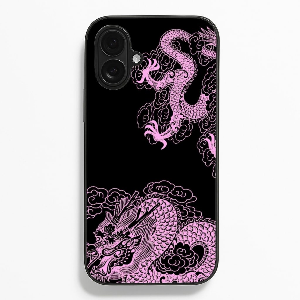 Purple Dragon - Dragon Phone Case for iPhone 16 Plus