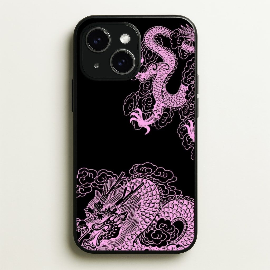 Purple Dragon - Dragon Phone Case for iPhone 14 Plus