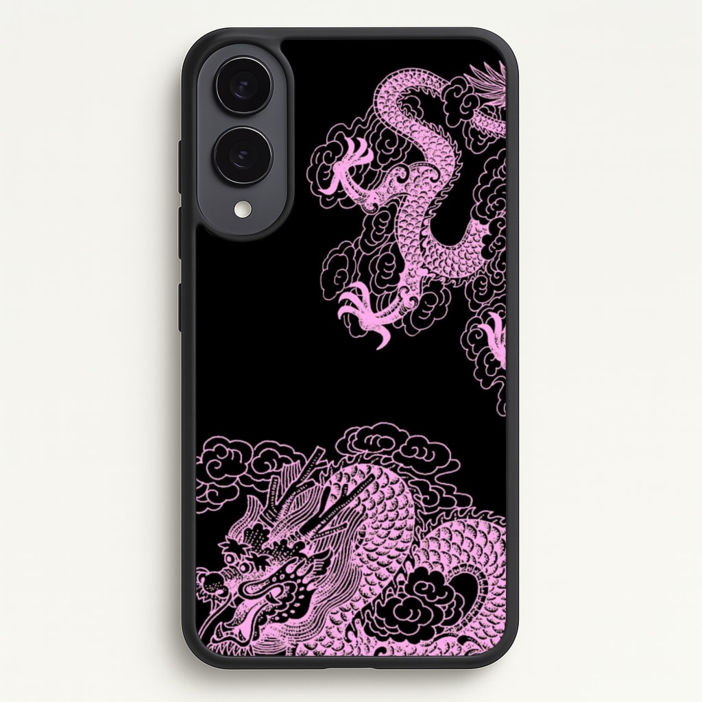 Purple Dragon - Dragon Phone Case for Galaxy S25 Edge