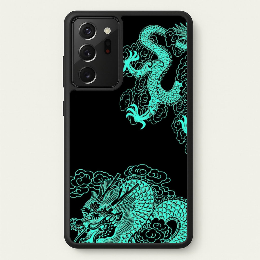 Green Dragon - Dragon Phone Case for Galaxy Note 20 Ultra
