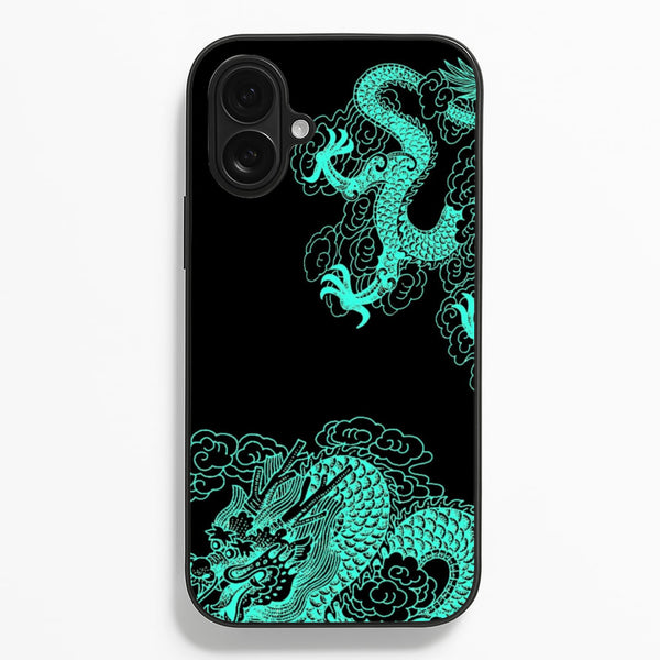 Green Dragon - Dragon Phone Case for iPhone 16 Plus