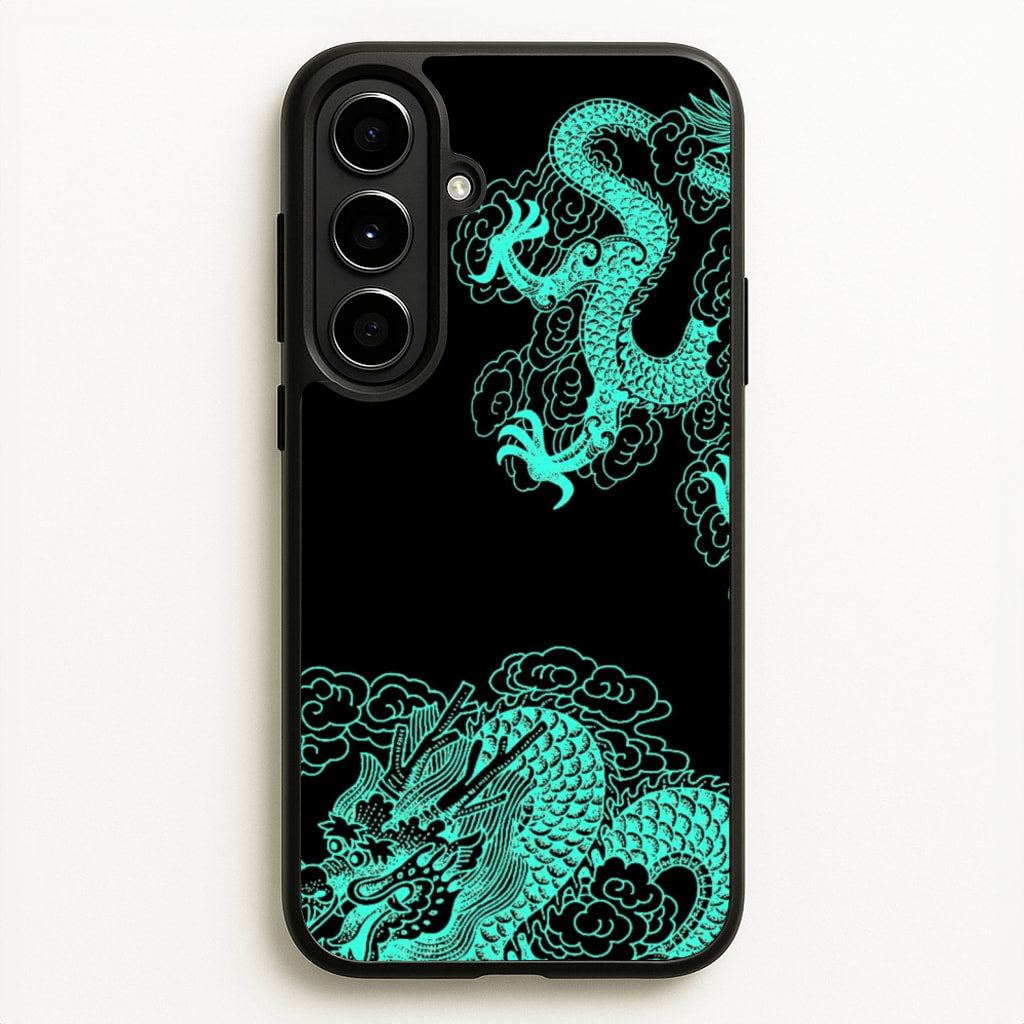Green Dragon - Dragon Phone Case for Galaxy A56