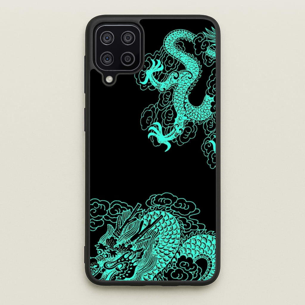 Green Dragon - Dragon Phone Case for Galaxy A12