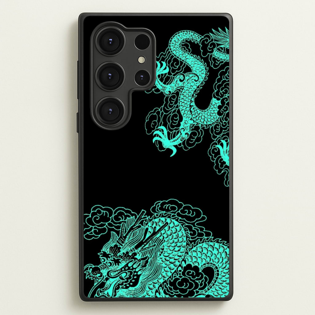 Green Dragon - Dragon Phone Case for Galaxy S25 Ultra