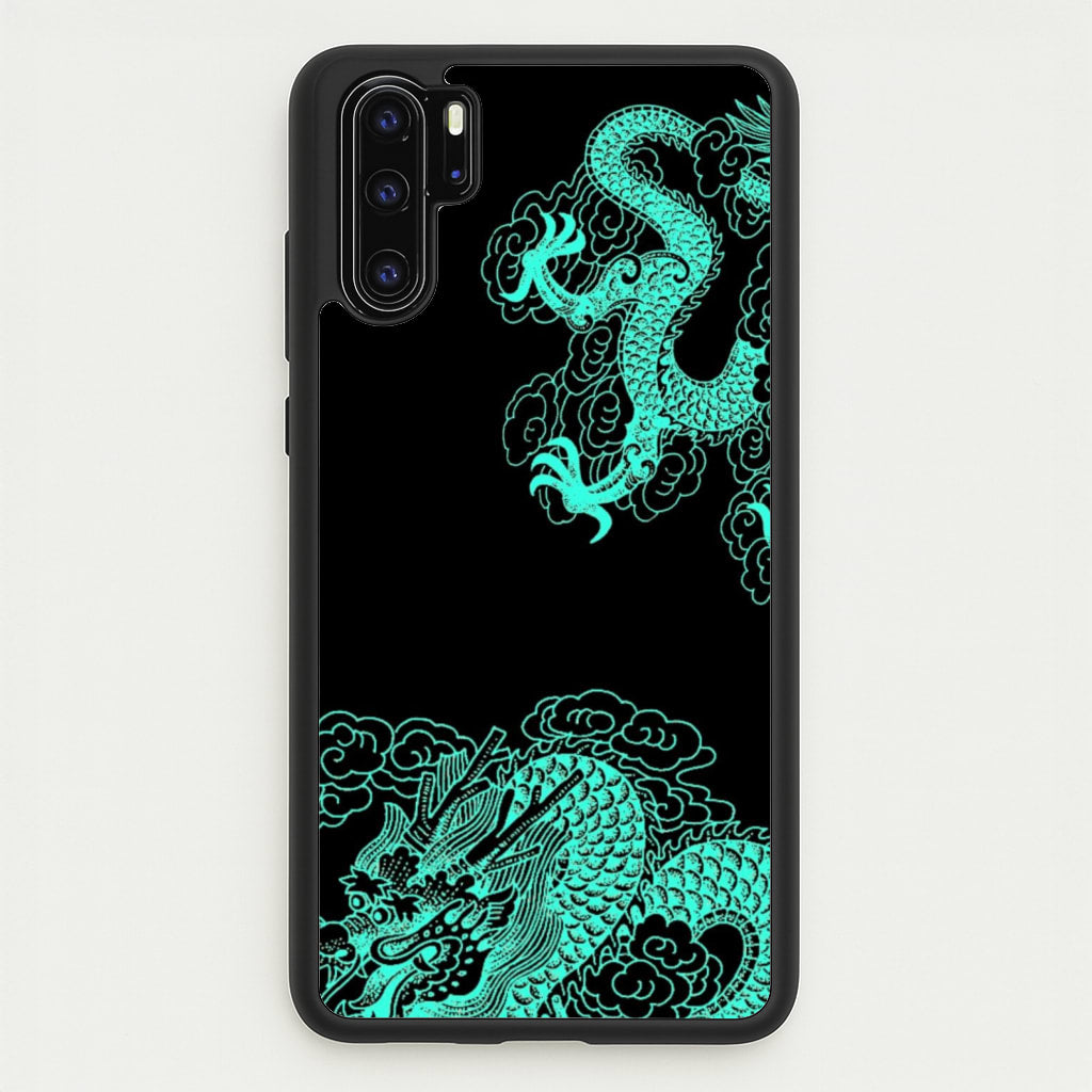 Green Dragon - Dragon Phone Case for Huawei P30 Pro