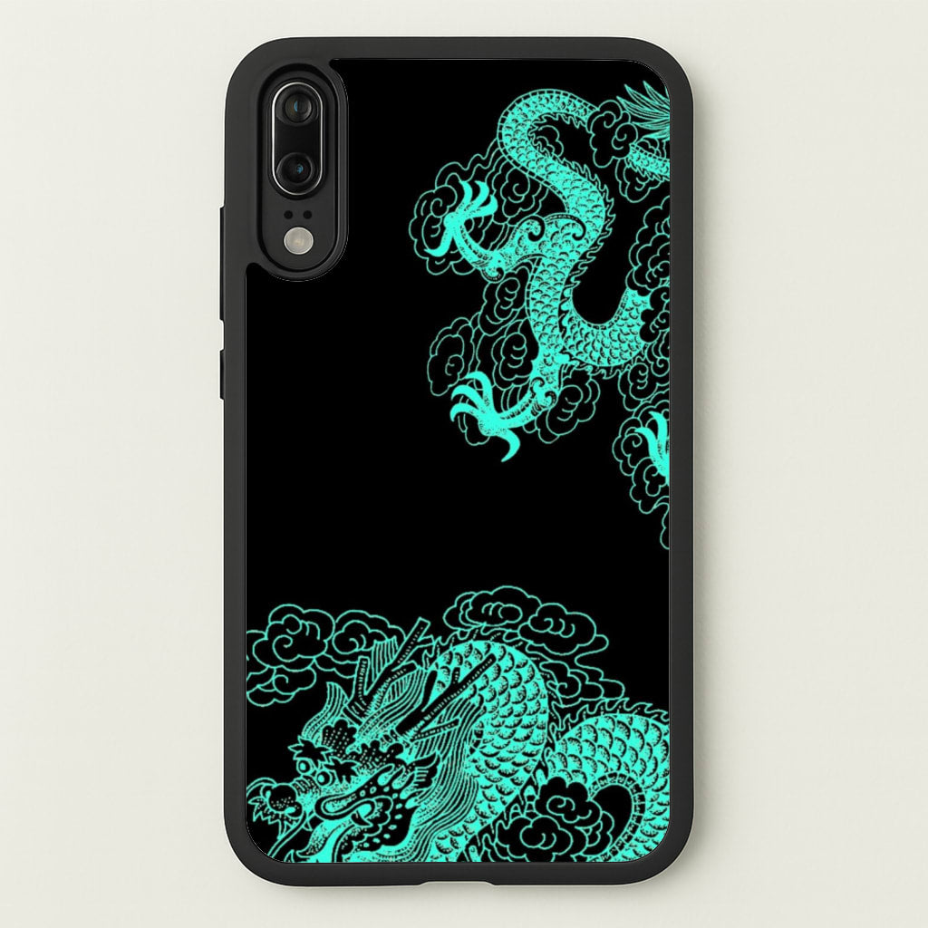 Green Dragon - Dragon Phone Case for Huawei P20